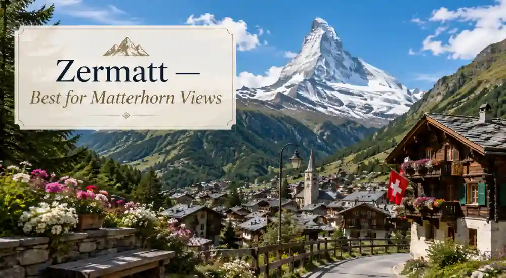 Zermatt — Best for Matterhorn Views