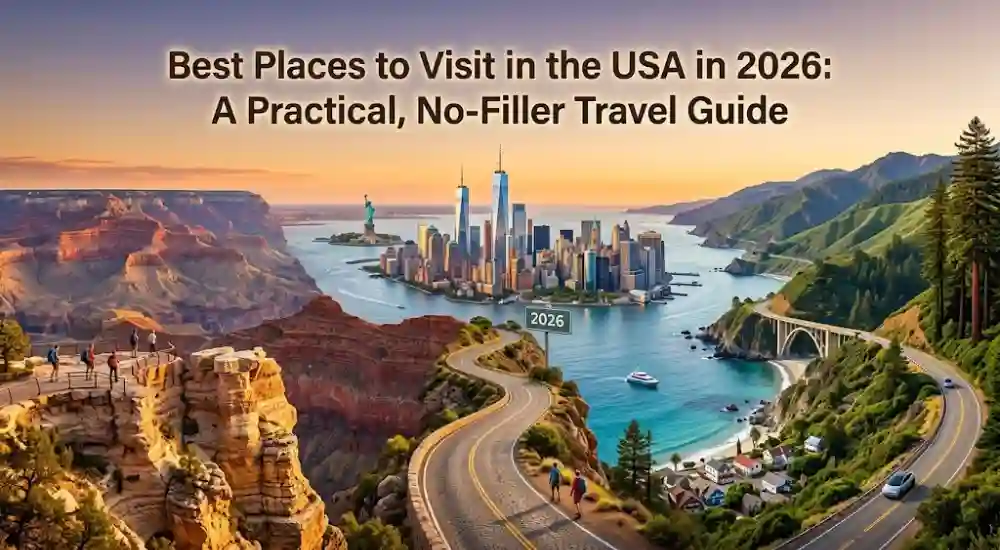 Best Places to Visit in the USA in 2026_ A Practical, No-Filler Travel Guide