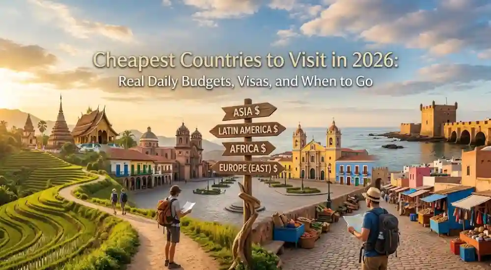 Cheapest Countries to Visit in 2026_ Real Daily Budgets, Visas, and When to Go