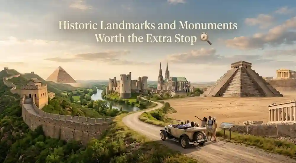 Historic Landmarks and Monuments Worth the Extra Stop