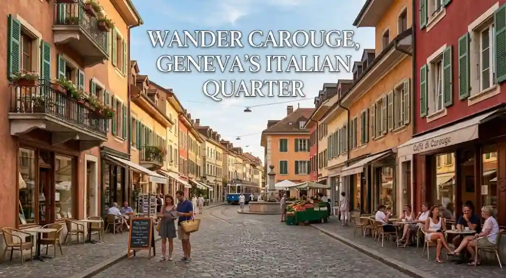 Wander Carouge, Geneva's Italian Quarter