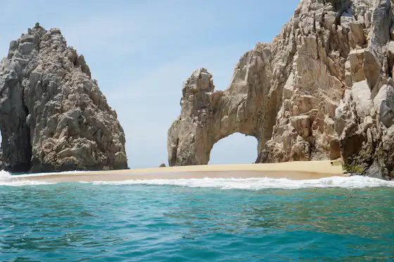 Baja California Peninsula coastline near Cabo San Lucas