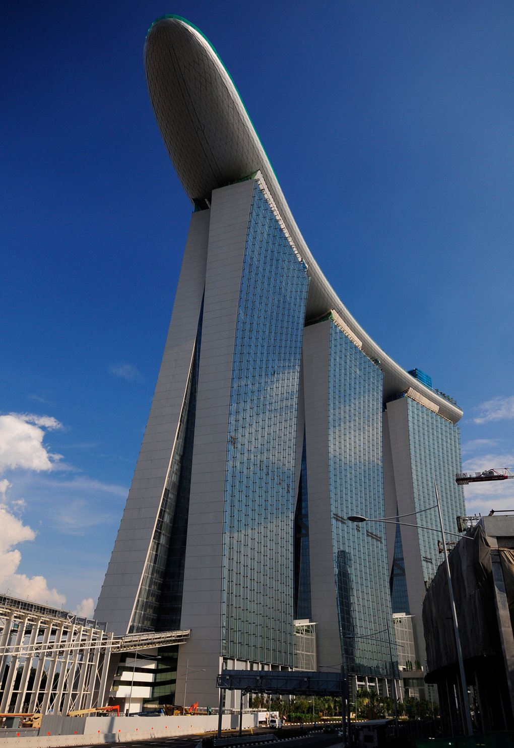 Marina Bay Sands skyline in Singapore